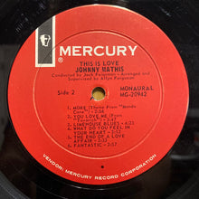 Load image into Gallery viewer, Johnny Mathis : This Is Love (LP, Album, Mono)