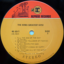 Laden Sie das Bild in den Galerie-Viewer, The Kinks : The Kinks Greatest Hits! (LP, Comp, RP)
