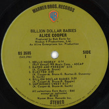Laden Sie das Bild in den Galerie-Viewer, Alice Cooper : Billion Dollar Babies (LP, Album, Gat)