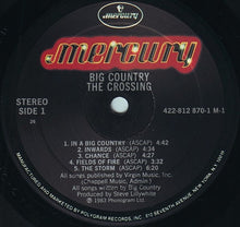 Charger l'image dans la galerie, Big Country : The Crossing (LP, Album, PRC)
