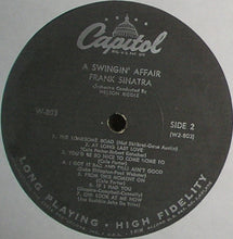 Laden Sie das Bild in den Galerie-Viewer, Frank Sinatra : A Swingin' Affair (LP, Album, Mono, RP)