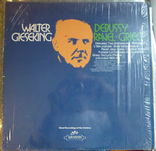 Load image into Gallery viewer, Walter Gieseking : Debussy • Ravel • Grieg (LP, Comp, Mono)