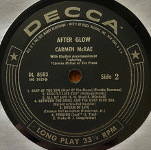 Charger l'image dans la galerie, Carmen McRae : After Glow (LP, Album, Mono)