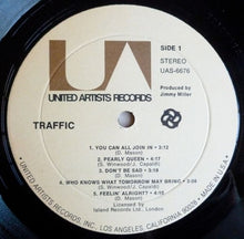 Load image into Gallery viewer, Traffic : Traffic (LP, Album, RE)