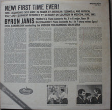 Load image into Gallery viewer, Byron Janis, Prokofiev* / Rachmaninoff*, Kyril Kondrashin*, Moscow Philharmonic Orchestra : Piano Concerto No. 3 And Piano Concerto No. 1 (LP, Album, Mono)