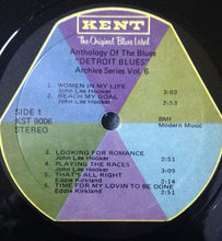 Load image into Gallery viewer, Various : Detroit Blues (LP, Comp, Gat)