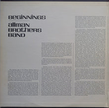 Load image into Gallery viewer, The Allman Brothers Band : Beginnings (2xLP, Comp, RI )