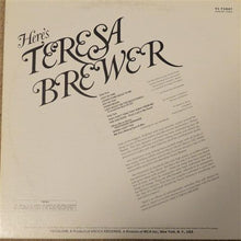 Load image into Gallery viewer, Teresa Brewer : Here's Teresa Brewer (LP)