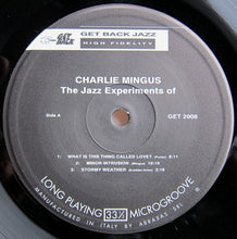 Laden Sie das Bild in den Galerie-Viewer, Charlie Mingus* : The Jazz Experiments Of Charlie Mingus (LP, Comp)