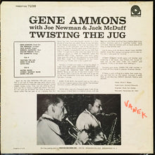 Load image into Gallery viewer, Gene Ammons, Joe Newman, Jack McDuff* : Twisting The Jug (LP, Album, Mono)