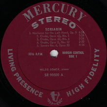 Load image into Gallery viewer, Hilde Somer Plays Scriabin* : Hilde Somer Plays Scriabin (LP)