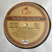 Load image into Gallery viewer, The Gerry Mulligan Sextet* : Presenting The Gerry Mulligan Sextet (LP, Album, Mono, RE)