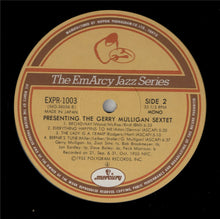 Load image into Gallery viewer, The Gerry Mulligan Sextet* : Presenting The Gerry Mulligan Sextet (LP, Album, Mono, RE)