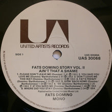 Load image into Gallery viewer, Fats Domino : Ain't That A Shame (LP, Comp, Mono)