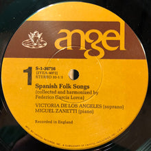 Load image into Gallery viewer, Victoria De Los Angeles : Spanish And Sephardic Folk Songs (LP)