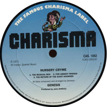 Laden Sie das Bild in den Galerie-Viewer, Genesis : Nursery Cryme (LP, Album, RE, 200)