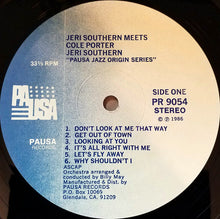 Load image into Gallery viewer, Jeri Southern : Jeri Southern Meets Cole Porter (LP, Album, RE)