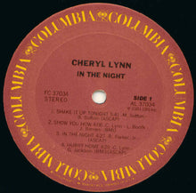 Load image into Gallery viewer, Cheryl Lynn : In The Night (LP, Album)