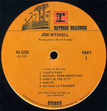 Laden Sie das Bild in den Galerie-Viewer, Joni Mitchell : Song To A Seagull (LP, Album, RP, Pit)