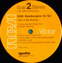 Charger l'image dans la galerie, Imus In The Morning : 1200 Hamburgers To Go (LP, Album)