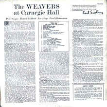 Charger l'image dans la galerie, The Weavers : The Weavers At Carnegie Hall (LP, Mono, VQC)