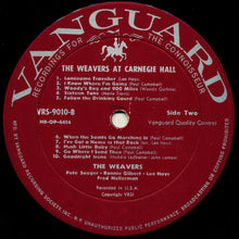 Charger l'image dans la galerie, The Weavers : The Weavers At Carnegie Hall (LP, Mono, VQC)