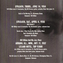 Load image into Gallery viewer, Jazz Gillum : The Bluebird Recordings 1934-1938 (CD, Comp)