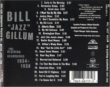Load image into Gallery viewer, Jazz Gillum : The Bluebird Recordings 1934-1938 (CD, Comp)