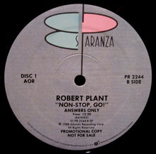 Load image into Gallery viewer, Robert Plant : Non-Stop, Go! (Double Record Interview Disc) (2x12", Promo, Int)