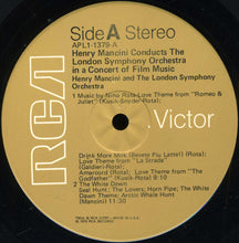 Load image into Gallery viewer, Henry Mancini Conducts The London Symphony Orchestra* : In A Concert Of Film Music (LP, Album)
