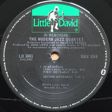 Load image into Gallery viewer, The Modern Jazz Quartet : In Memoriam (LP, Album, San)