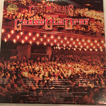 Charger l'image dans la galerie, Various : Great Moments At The Grand Ole Opry (2xLP, Comp, Gat)
