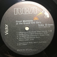 Charger l'image dans la galerie, Various : Great Moments At The Grand Ole Opry (2xLP, Comp, Gat)
