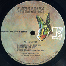 Laden Sie das Bild in den Galerie-Viewer, Carly Simon : No Secrets (LP, Album, San)