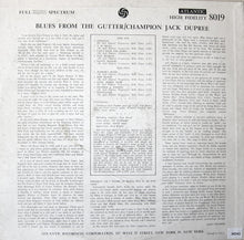 Load image into Gallery viewer, Champion Jack Dupree : Blues From The Gutter (LP, Album)