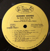 Laden Sie das Bild in den Galerie-Viewer, The Orioles : Modern Sounds Of The Orioles Greatest Hits (LP)