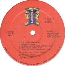 Charger l'image dans la galerie, Charlie (5) : Lines (LP, Album, GRT)