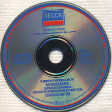 Load image into Gallery viewer, Rimsky-Korsakov*, Orchestre Symphonique De Montreal*, Charles Dutoit : Scheherazade - Capriccio Espagnol (CD, Album)