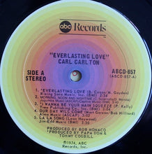 Laden Sie das Bild in den Galerie-Viewer, Carl Carlton : Everlasting Love (LP, Album, Pit)