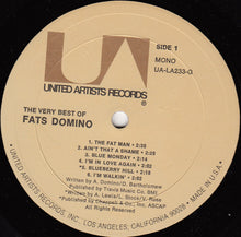 Load image into Gallery viewer, Fats Domino : The Very Best Of Fats Domino (LP, Comp, Mono)