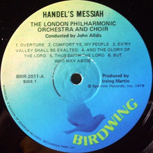 Laden Sie das Bild in den Galerie-Viewer, George Frederick Handel*, The London Philharmonic Orchestra* And The London Philharmonic Choir*, John Alldis : The Messiah (Box, Album + 4xLP)