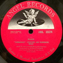 Load image into Gallery viewer, Wagner*, Rudolf Kempe, Berlin Philharmonic Orchestra*, Women's Chorus Of The Berlin State Opera : Wagner: Tannhauser, Die Gotterdammerung, The Flying Dutchman (LP)