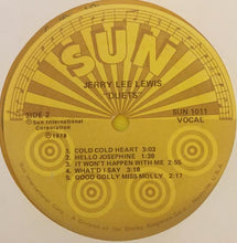 Laden Sie das Bild in den Galerie-Viewer, Jerry Lee Lewis And Friends* : Duets (LP, Mono, Yel)