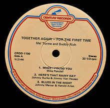 Charger l'image dans la galerie, Mel Torme* And Buddy Rich : Together Again For The First Time (LP, Album, Ltd, Gat)