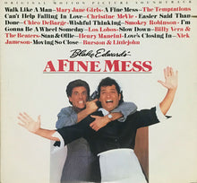 Load image into Gallery viewer, Various : A Fine Mess (Original Motion Picture Soundtrack) (LP, Comp, Promo)