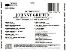 Laden Sie das Bild in den Galerie-Viewer, Johnny Griffin : Introducing Johnny Griffin (CD, Album, Mono, RE)