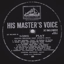 Load image into Gallery viewer, Cristina Deutekom : Ich Schenk' Mein Herz (LP, Album, RE)