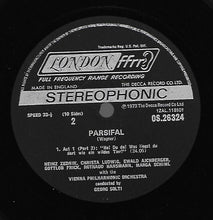 Load image into Gallery viewer, Richard Wagner / Fischer-Dieskau*, Kollo*, Ludwig*, Hotter*, Frick*, Kelemen*, Wiener Philharmoniker, Georg Solti : Parsifal (5xLP + Box)
