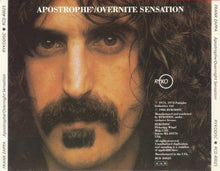 Load image into Gallery viewer, Frank Zappa : Apostrophe' / Overnite Sensation (CD, Comp, PDO)