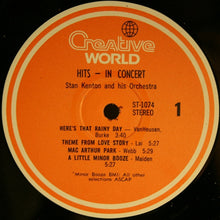 Load image into Gallery viewer, Stan Kenton And His Orchestra : Hits In Concert (LP, Comp)